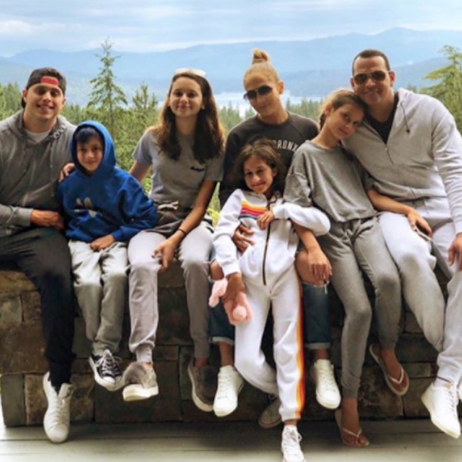 Jennifer Lopez, Alex Rodriguez, Family